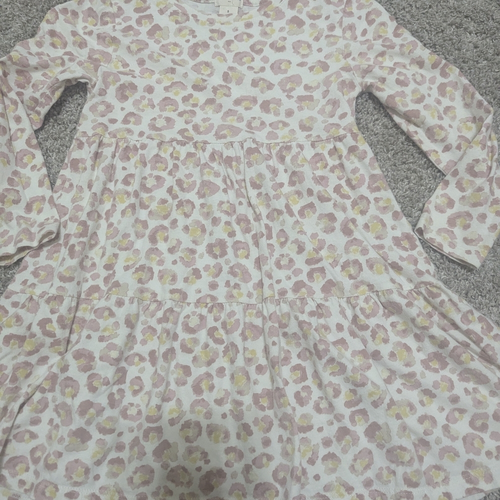 Crewcuts Leopard Print Casual Dress